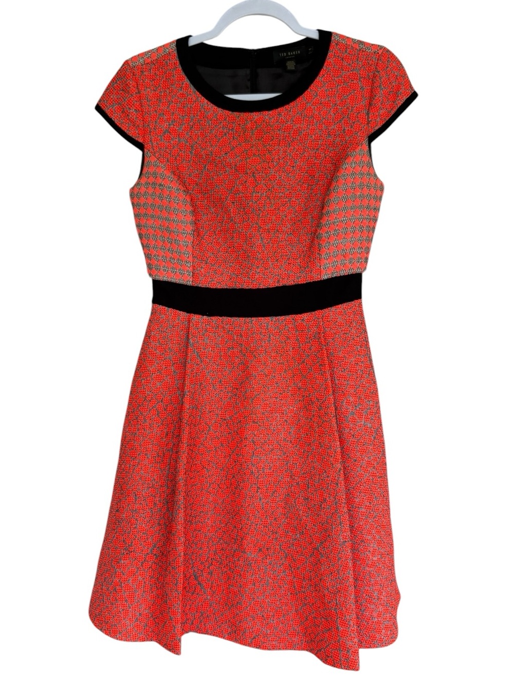 Ted Baker London Qiara Skater Dress With Pockets Size 1 (4)